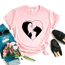 Load image into Gallery viewer, cat mom heart Print Women tshirt Cotton Casual Funny t shirt Gift Lady Yong Girl Top Tee 6 Color A-1084
