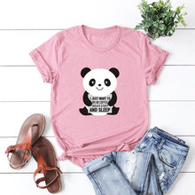 Load image into Gallery viewer, JFUNCY Plus Size Women Tshirts Cute Panda Summer 100% Cotton T-shirts Women Casual Tshirt Funny Harajuku Graphic Tee Female Tops
