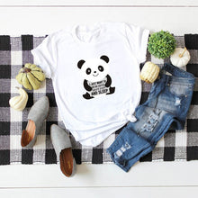Load image into Gallery viewer, JFUNCY Plus Size Women Tshirts Cute Panda Summer 100% Cotton T-shirts Women Casual Tshirt Funny Harajuku Graphic Tee Female Tops
