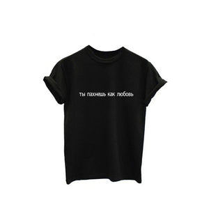Women's TShirt 2019 Fashion Female T-shirt Russian Letter Inscription I'M ALWAYS RIGHT # BUT IT IS NOT EXACTLY Summer Top Tees