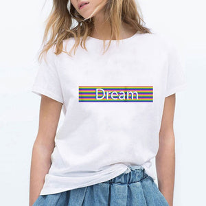High Quality Fashion AM Coffee PM Red Wine Printing T Shirts Women Fashion Harajuku Trendy Tshirt Cute Loose Gym Cool Ropa Mujer