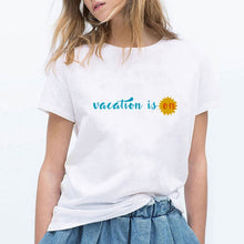 Load image into Gallery viewer, High Quality Fashion AM Coffee PM Red Wine Printing T Shirts Women Fashion Harajuku Trendy Tshirt Cute Loose Gym Cool Ropa Mujer
