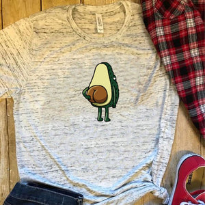 Women Graphic T shirts  Fashion T-shirts 2019 Polyester  Funny Print Avocado frog Tees Short Sleeve Tshirts Girls Gift Tops