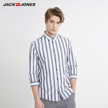Load image into Gallery viewer, JackJones Men&#39;s Spring &amp; Summer Straight Fit 100% Cotton Striped 3/4 Sleeves Shirt Menswear Beach| 219231504
